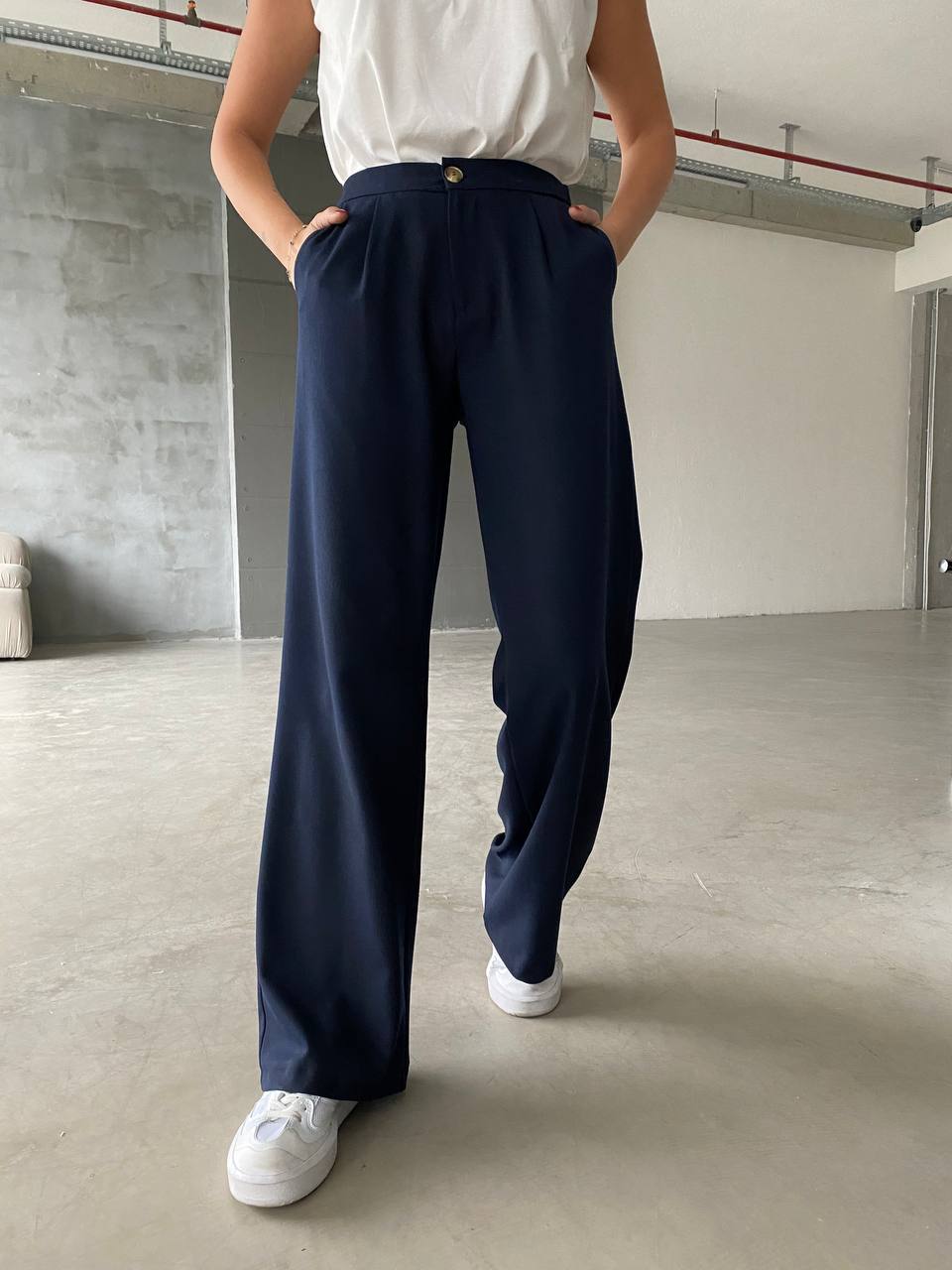 Trouser navy blue